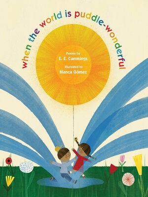 cover image of when the world is puddle-wonderful